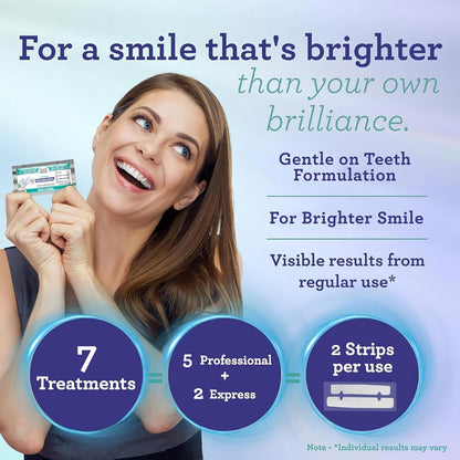 OptiWhite teeth whitening strips