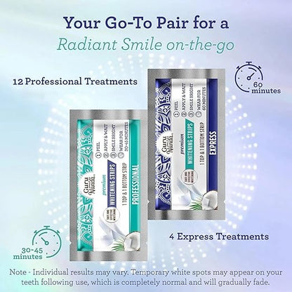 OptiWhite teeth whitening strips